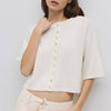 Mod Ref Stacey Cardigan- cream