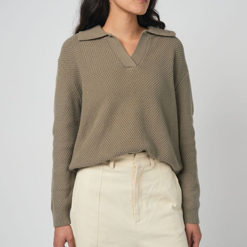 Mod Ref Archie Sweater- taupe – jeantherapy