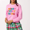 Shiraleah Merry Everything Sweatshirt- pink