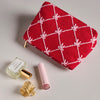 Shiraleah Tinsel Bow Pouch- red