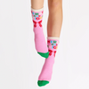 Shiraleah Merry & Bright Socks- pink