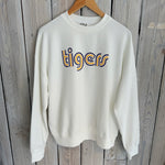 Mono Tigers Ribbed Sweatshirt-white