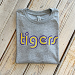 Mono Tigers Kids Tee-heather grey