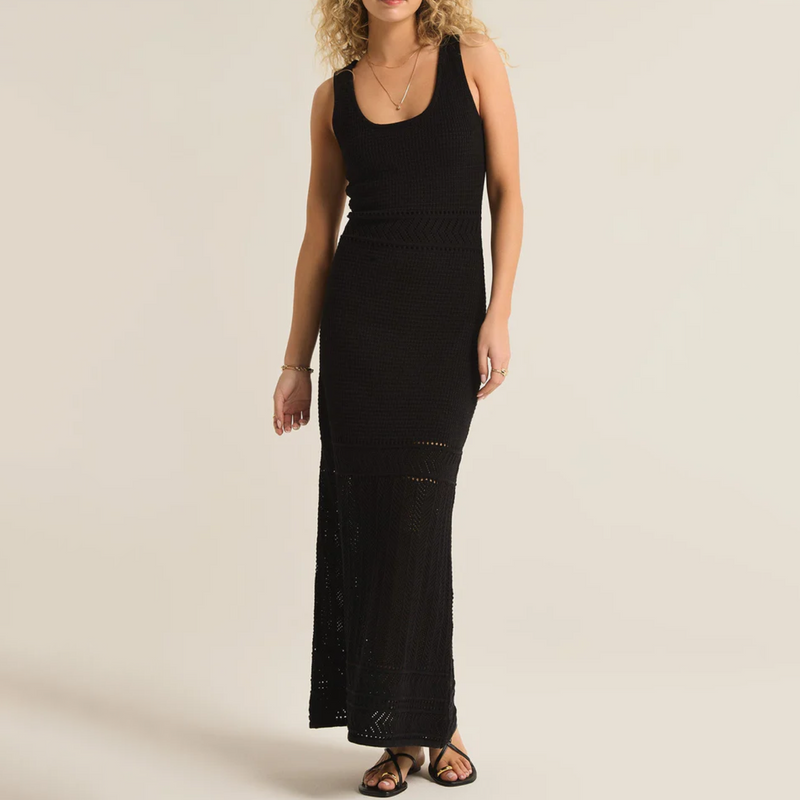 Z Supply Tarelle Maxi Dress- black