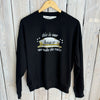 We Make the Rules Ribbed Sweatshirt-black