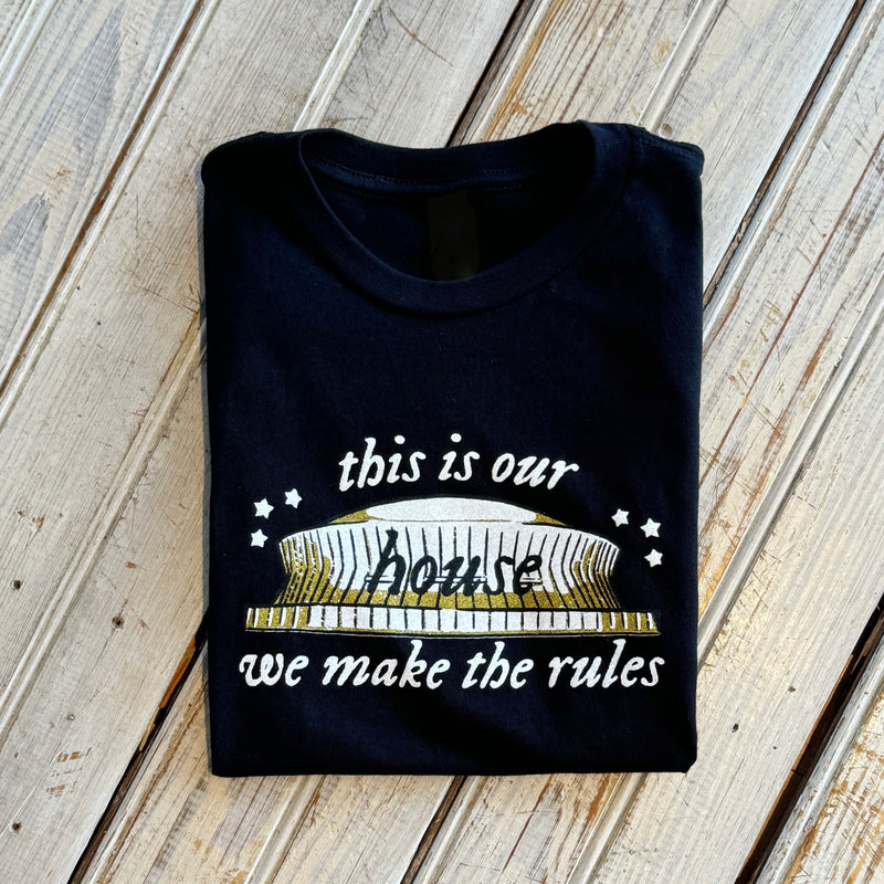 We Make the Rules Kids Tee-black