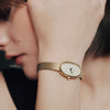Breda Jane Tethered Watch- small gold/champagne
