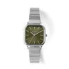 Breda Esther Watch- silver/moss