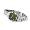 Breda Esther Watch- silver/moss