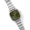 Breda Esther Watch- silver/moss