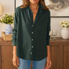 F&E Eileen Button Up- green