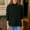 F&E Montecito Turtleneck- green