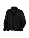 F&E Patrick Popover Henley- black
