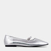 Shu Shop Adele Ballet Flat-silver