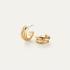 Jenny Bird Mini Lennon Hoops- gold