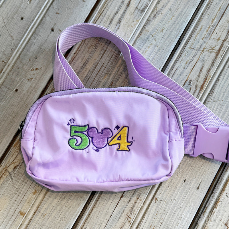 504 Mickey Belt Bag-lavender