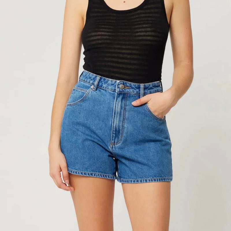 Rolla's Mirage Short River Blue-vintage blue