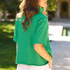 F&E Patty Popover SS Henley- kelly green