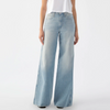 AMO Frida HR Wide Leg Jean-honey