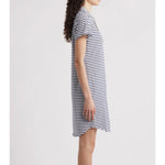 F&E Lauren Polo Dress-white & navy