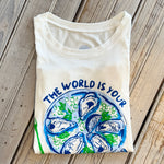 The World Is Your Oyster Tank-white