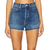Mother Tune Up Fray Shorts-green thumb