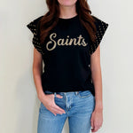 Nolaverse Saints Pearl Flutter Sleeve