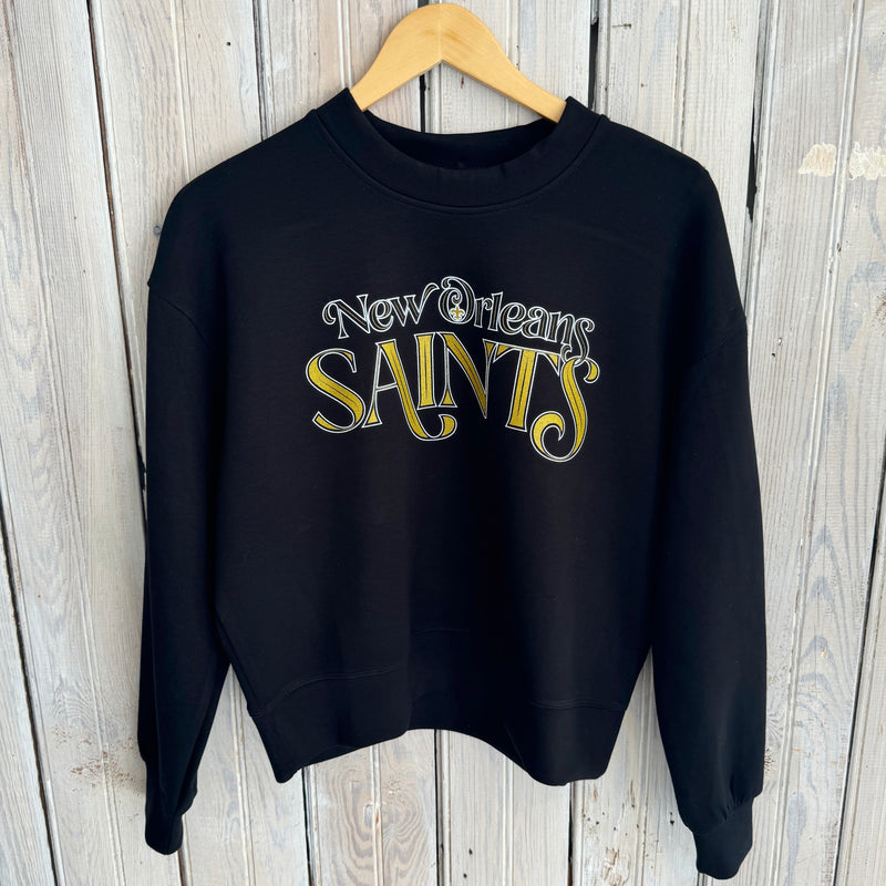 New Orleans Saints "O" Sweatshirt-black