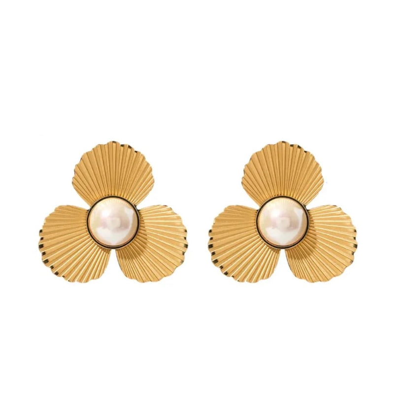 AC Petals and Pearls Studs