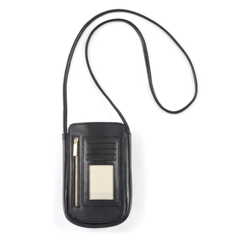 Shiraleah Charlotte Phone Crossbody- black