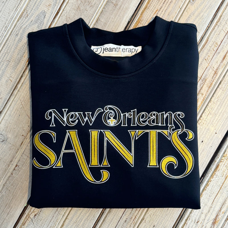 New Orleans Saints "O" Sweatshirt-black