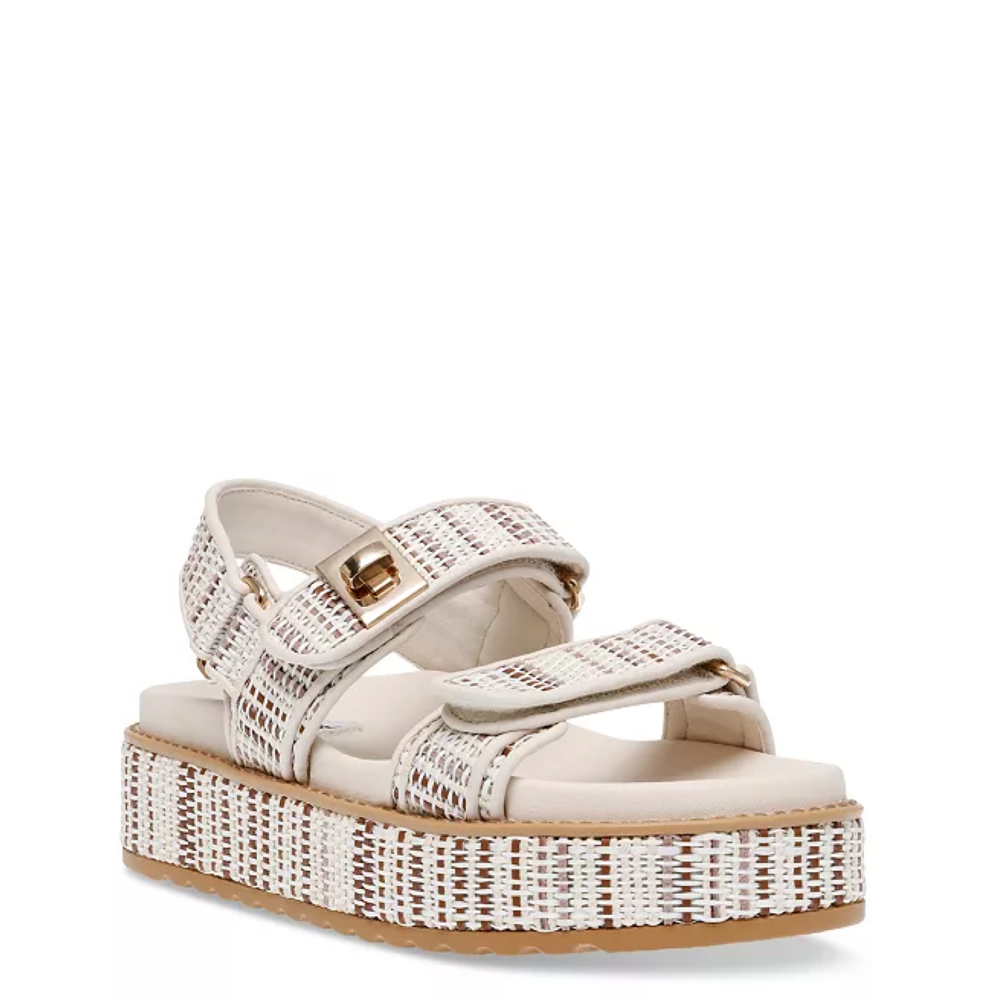 ★Steve Madden★新作★大人気★BIGSCHMONA TAUPE★サンダル BIGSCHMONA Taupe Suede Women's Platform Slide Sandal – Steve