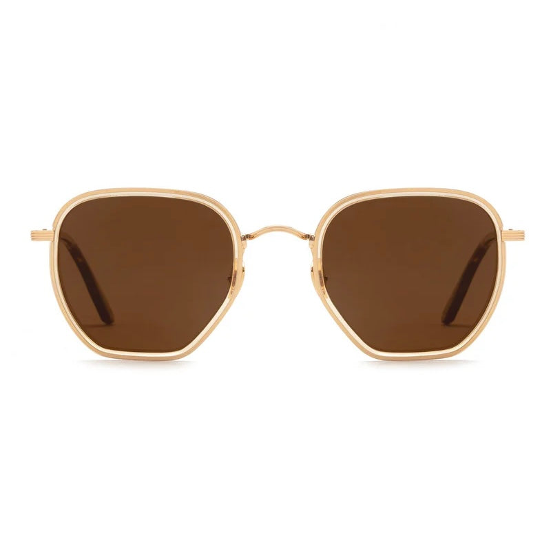 Krewe Pascal 18K + Champagne + Rue Tortoise Polarized