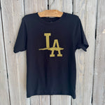 LA Gator Kids Tee-black/gold
