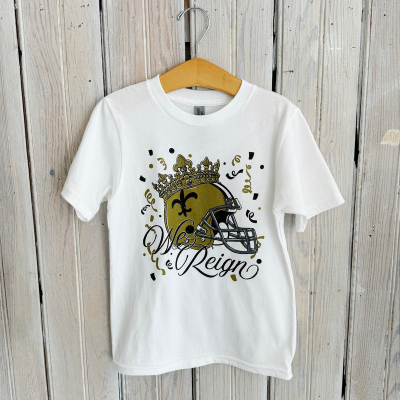 We Reign Kids Tee-white