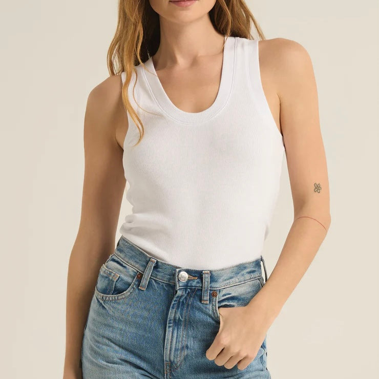Z Supply Sirena Rib Tank- white