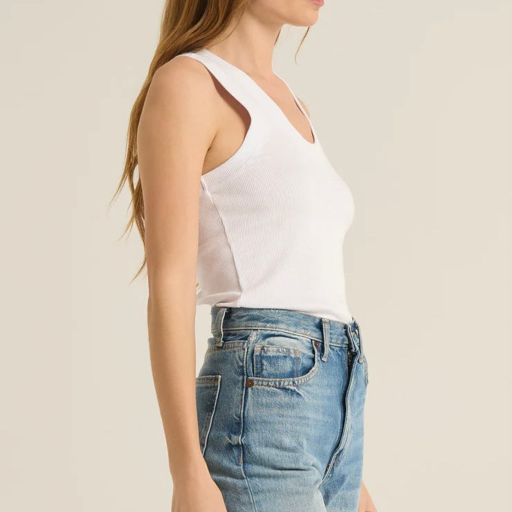 Z Supply Sirena Rib Tank- white