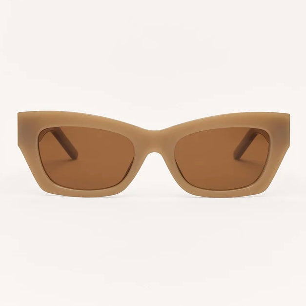 Z Supply Sunkissed Sunglasses-taupe brown