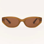 Z Supply Heatwave Sunglasses-taupe brown