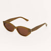 Z Supply Heatwave Sunglasses-taupe brown