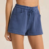 Z Supply Patio Fleece Short-true navy