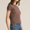 Z Supply Modern Slub Tee-deep taupe