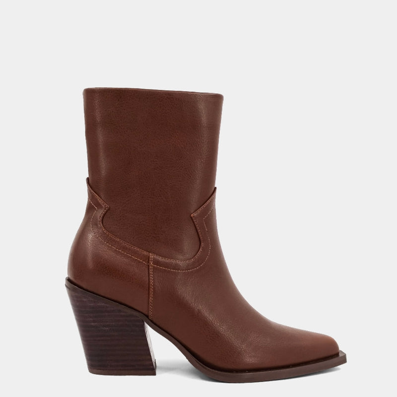 Shu Shop Victoria Boot- Cognac