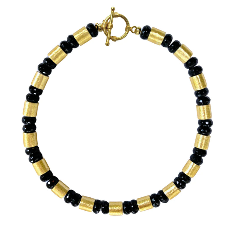 AC St. Germain Collar Necklace- Onyx