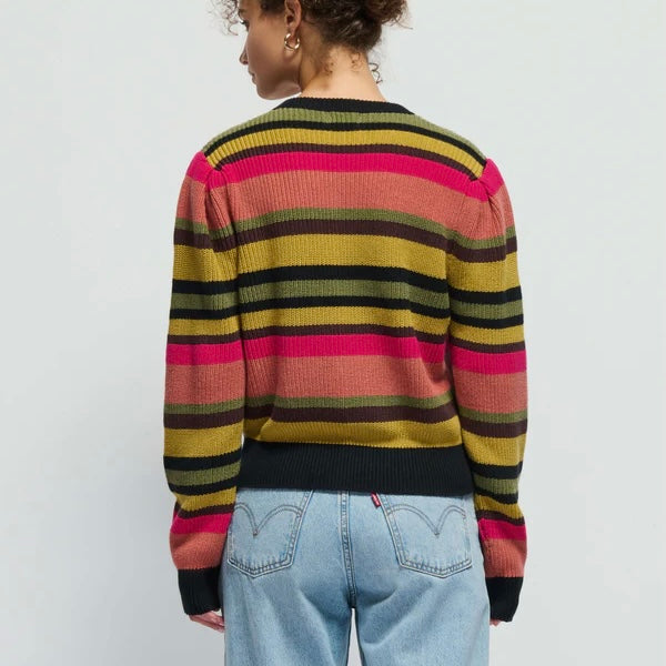 Nation Carmela Cardigan-vintage stripe