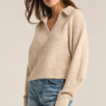 Z Supply Redford Sweater-light oatmeal heather