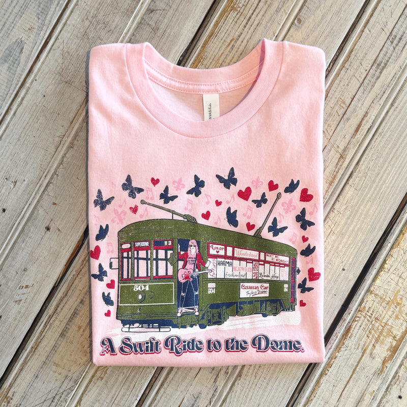 Kid’s Swift Streetcar Shirt- Pink