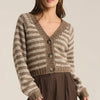 Z Supply Este Metallic Stripe Cardigan