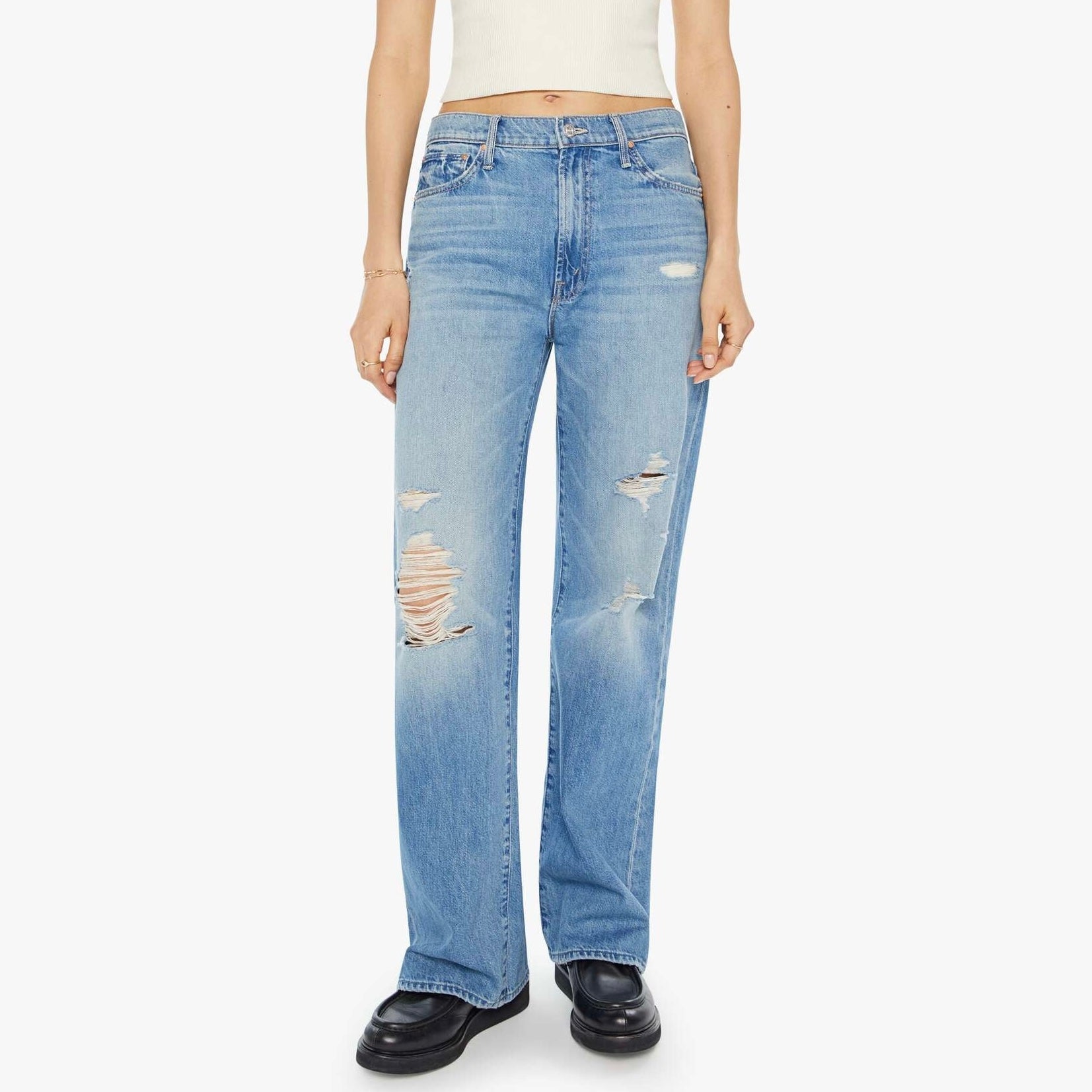 Mother Lil Dodger Sneak Jeans-tomorrow always knows Mother Lil Dodger Sneak Jeans-tomorrow always knows