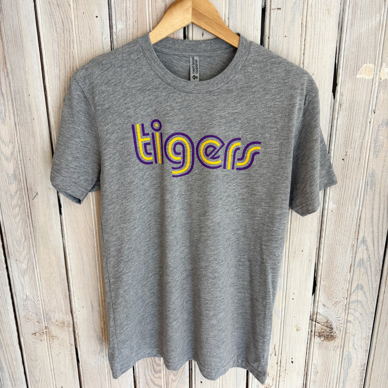 Mono Tigers Unisex Tee-grey